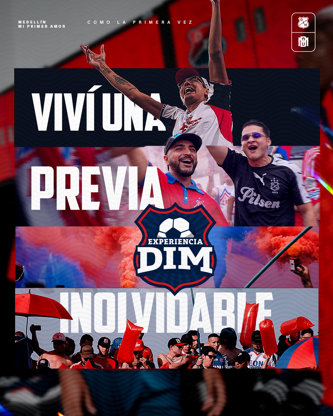 EXPERIENCIA DIM PARTIDO VS América de Cali